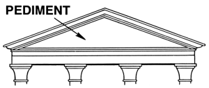 Example of pediment used in Victorian Architecture (http://upload.wikimedia.org/wikipedia/commons/d/da/Pediment_%28PSF%29.png)